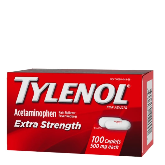 ESK Plus Extra Strength Acetaminophen Caplets, 8 x 6 x 0.135 lb Case - Health & Personal Care