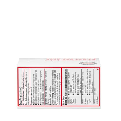 ESK Plus Regular Strength Acetaminophen 325 Mg Tablets, 12 x 6 x 100 ct Case - Alternate product angle or state