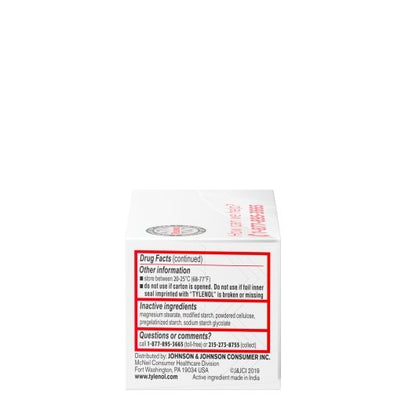 ESK Plus Regular Strength Acetaminophen 325 Mg Tablets, 12 x 6 x 100 ct Case - Alternate product angle or state