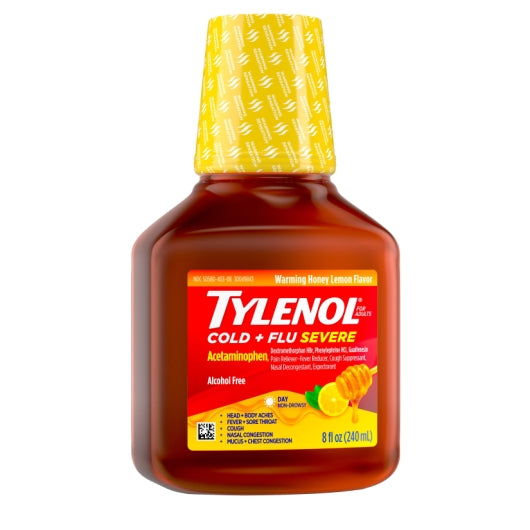 Tylenol Cough & Congestion Liquid, 8 x 3 x 8 fl oz Case - DOT product image 5