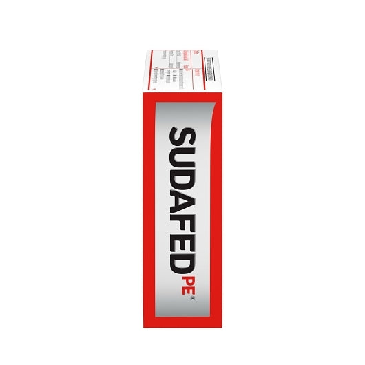 Sudafed Non-Drowsy PE Head Congestion & Pain Caplets, 8 x 3 x 20 ct Case - DOT product image 5