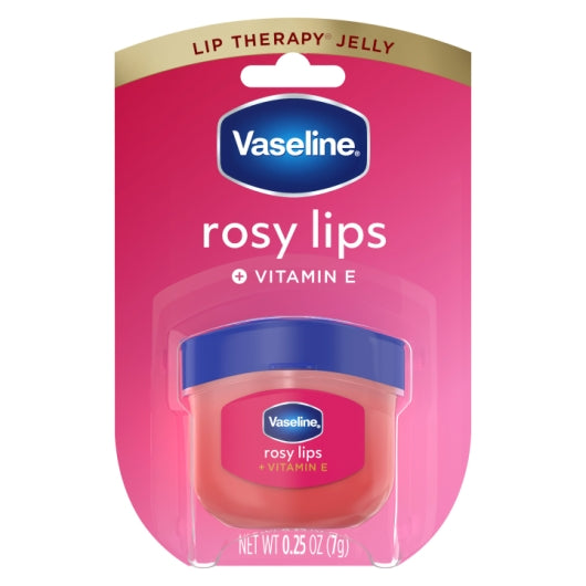 Vaseline LIP THERAPY ROSY LIPS, 4 x 8 x 0.25 oz Case - Front/center packaged product image