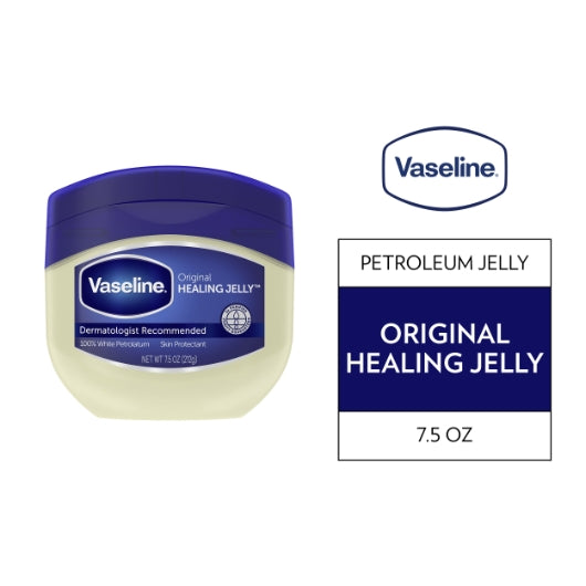 Vaseline PETROLEUM JELLY, 6 x 6 x 7.5 oz Case - Nutrition facts label