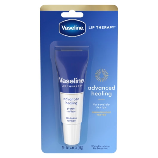 Vaseline Advanced Formula Lip Therapy, 6 x 12 x 0.35 fl oz Case - Front/center packaged product image