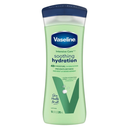 Vaseline Soothing Hydration, 6 x 10 fl oz Case - Health & Personal Care