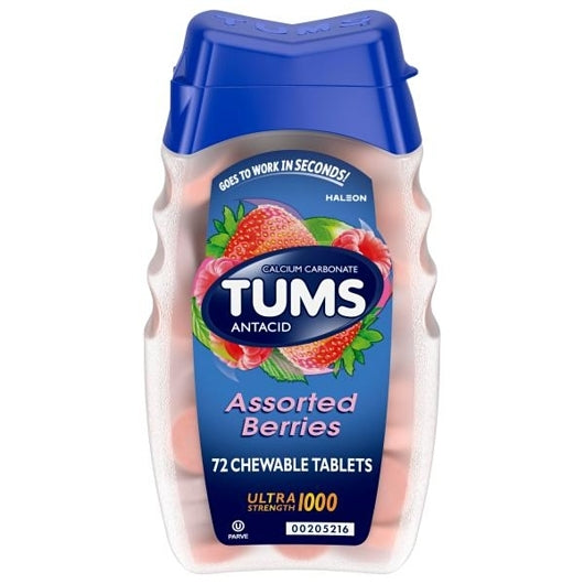 Tums Ultra Assorted Berries, 72 Each (4-6 Pack) - DOT product image 2