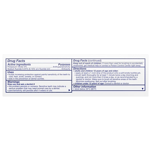 Sensodyne Extra White, 2 x 6 x 2.7 oz Case - DOT product image 4