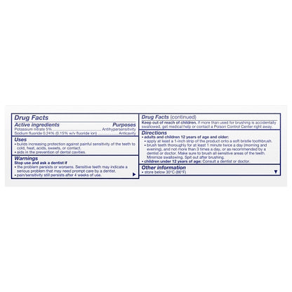 Sensodyne Extra White, 2 x 6 x 2.7 oz Case - DOT product image 4