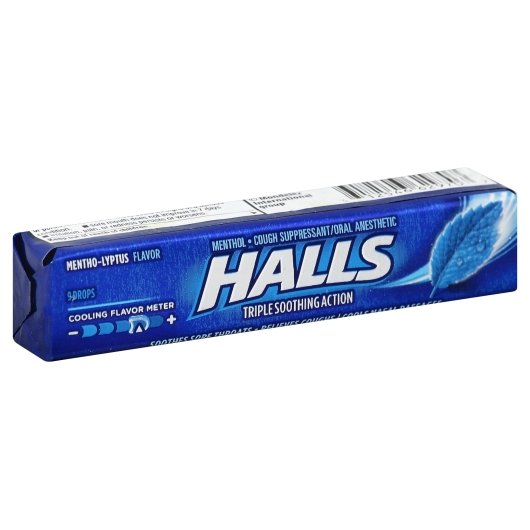 Halls Menthol Eucalyptus Cough Drops, 24 x 20 x 9 ct Case - DOT product image 5
