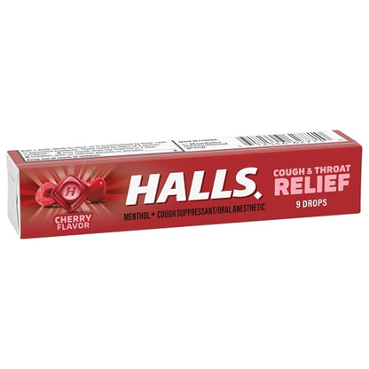 Halls Cherry Cough Drops, 24 x 20 x 9 ct Case - DOT product image 5