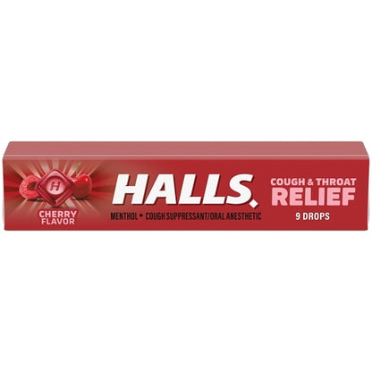 Halls Cherry Cough Drops, 24 x 20 x 9 ct Case - DOT product image 4