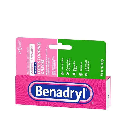 Benadryl Topical Original Cream, 4 x 6 x 1 oz Case - DOT product image 4