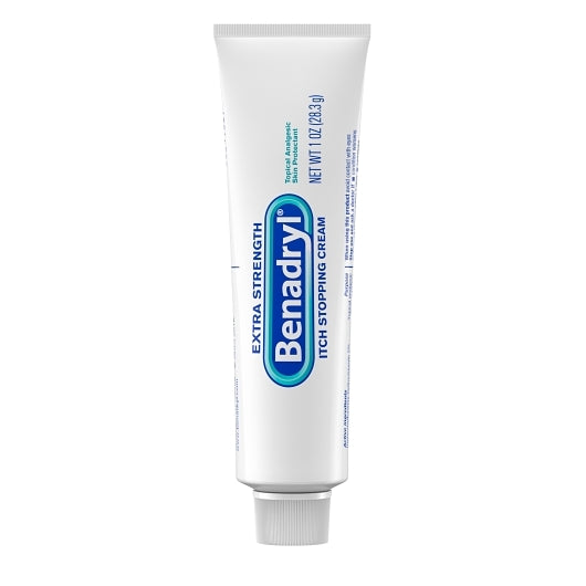 Benadryl Topical Extra Strength Cream, 4 x 6 x 1 oz Case - Health & Personal Care