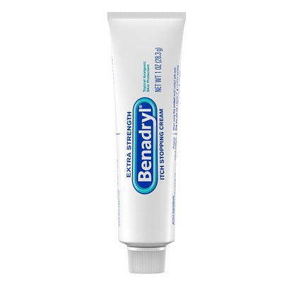 Benadryl Topical Extra Strength Cream, 4 x 6 x 1 oz Case - Health & Personal Care