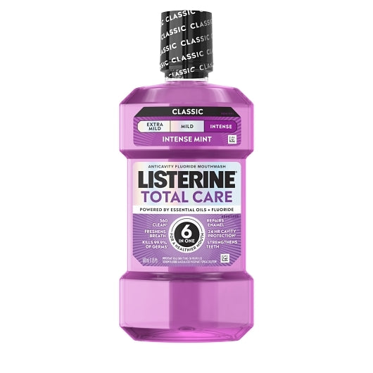 Listerine Total Care Freshmint Mouthwash, 6 x 500 ML Case - Health & Personal Care