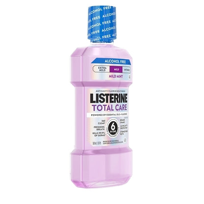 Listerine Total Care Zero Alcohol Fresh Mint Mouthwash, 6 x 500 ML Case - DOT product image 4
