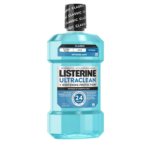 Listerine Antiseptic Ultraclean Cool Mint Mouthwash, 6 x 1 LT Case - DOT product image 2