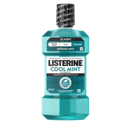 Listerine Cool Mint Mouthwash, 6 x 500 ML Case - Health & Personal Care