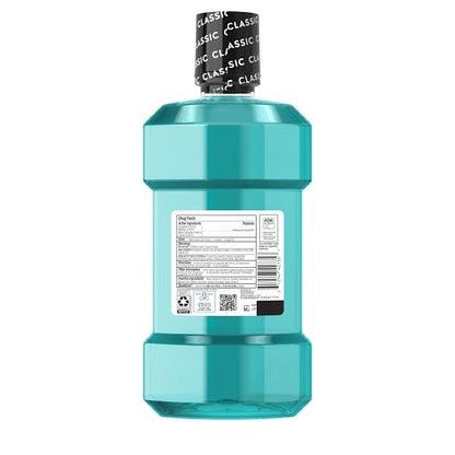 Listerine Antiseptic Cool Mint Mouthwash, 6 x 33.814 fl oz Case - DOT product image 5