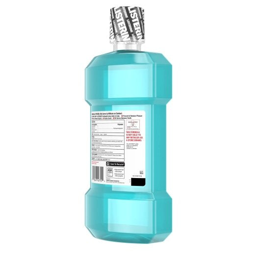 Listerine Antiseptic Cool Mint Mouthwash, 6 x 1.5 LT Case - DOT product image 7