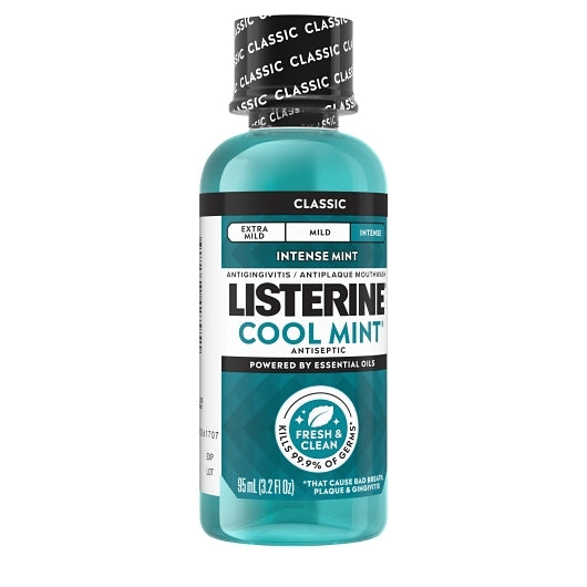 Listerine Cool Mint Thousand Antiseptic Mouthwash, 2 x 12 x 3.2 fl oz Case - DOT product image 2