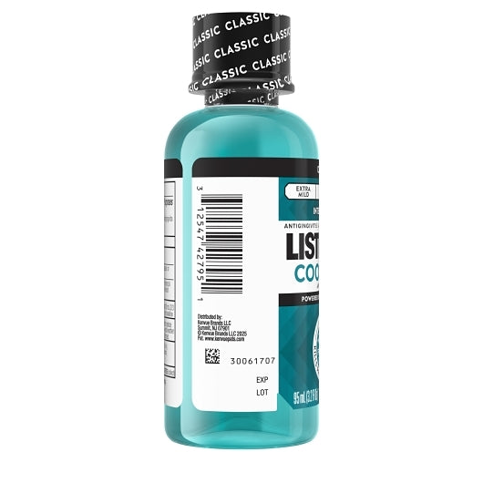 Listerine Cool Mint Thousand Antiseptic Mouthwash, 2 x 12 x 3.2 fl oz Case - DOT product image 5