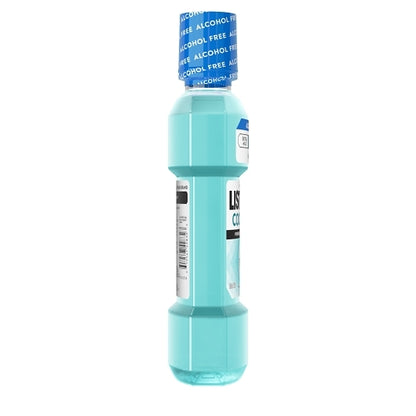 Listerine Cool Mint Zero Alcohol Mouthwash, 6 x 500 ML Case - Alternate product angle or state