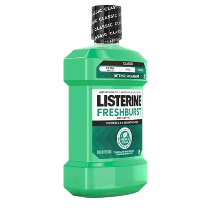 Listerine Freshburst Mouthwash, 6 x 1.5 LT Case - Alternate product angle or state