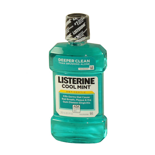 Listerine Cool Mint Mouthwash, 6 x 250 ML Case - DOT product image 2