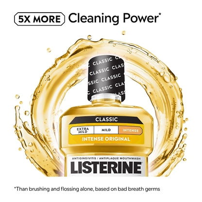 Listerine Antiseptic Original Mouthwash, 6 x 1 LT Case - Alternate product angle or state