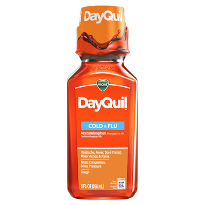 Vicks Liquid Dayquil, 12 x 8 fl oz Case - DOT product image 3