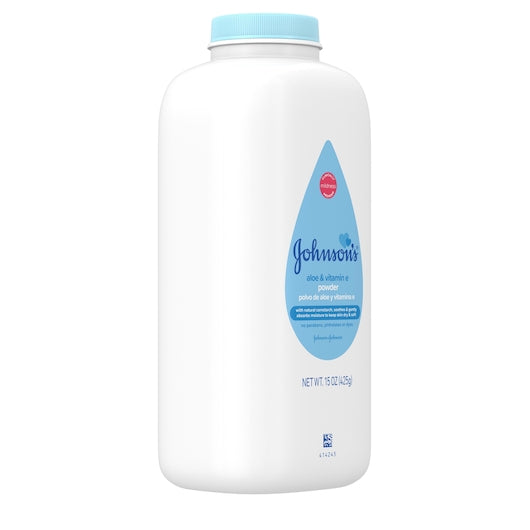 Johnson's Baby Powder Aloe & Vitamin E With Corn Starch, 8 x 3 x 15 oz Case - DOT product image 6