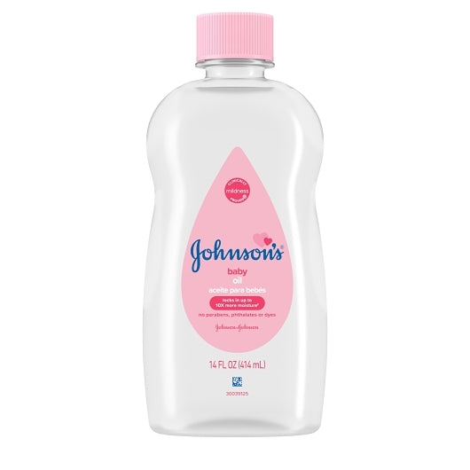 Johnson's Baby Oil, 4 x 6 x 14 fl oz Case - DOT product image 2