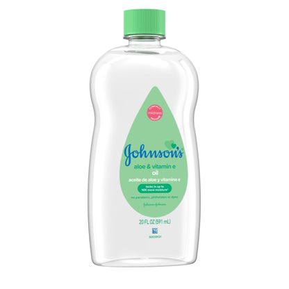 Johnson's Baby Oil Aloe, 3 x 6 x 20 fl oz Case - DOT product image 4