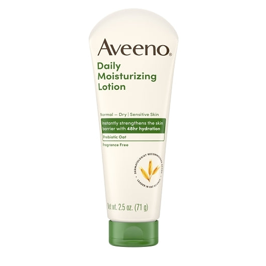Aveeno Daily Moisturizing Lotion, 4 x 3 x 2.5 oz Case - DOT product image 2