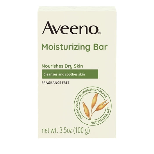 Aveeno Face Moisturizing Bar, 4 x 6 x 3.5 oz Case - Cleaners & Sanitizers