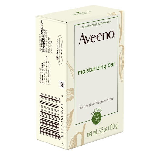 Aveeno Face Moisturizing Bar, 4 x 6 x 3.5 oz Case - DOT product image 3