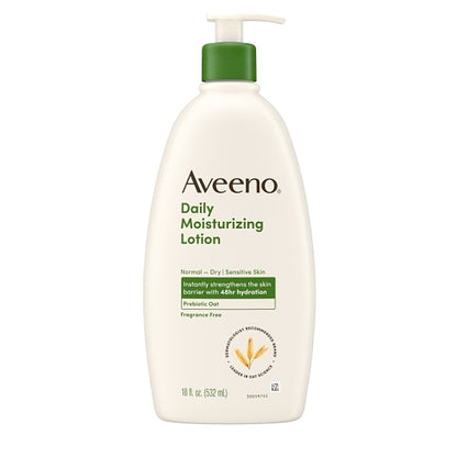 Aveeno Moisturizing Lotion, 4 x 3 x 18 fl oz Case - Health & Personal Care