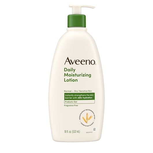 Aveeno Moisturizing Lotion, 4 x 3 x 18 fl oz Case - DOT product image 3