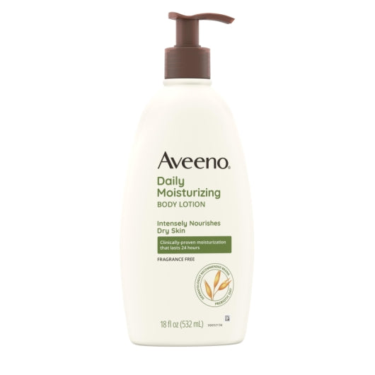 Aveeno Moisturizing Lotion, 4 x 3 x 18 fl oz Case - DOT product image 4