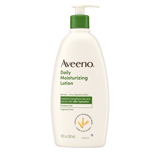 Aveeno Moisturizing Lotion, 4 x 3 x 18 fl oz Case - DOT product image 7