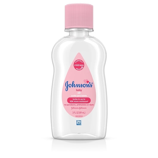 Johnson's Baby Oil, 6 x 8 x 3 fl oz Case - Pantry Ingredients