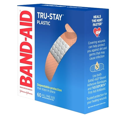 Band Aid Comfort Flex Family Pack All One Size Bandages Box, 4 x 6 x 60 ct Case - DOT product image 7