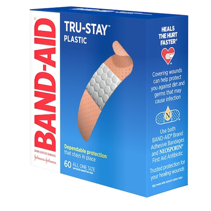 Band Aid Comfort Flex Family Pack All One Size Bandages Box, 4 x 6 x 60 ct Case - DOT product image 8