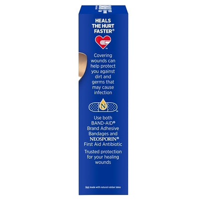 Band Aid Flexible Fabric Xl Pack Bandages Box, 8 x 3 x 10 ct Case - Alternate product angle or state