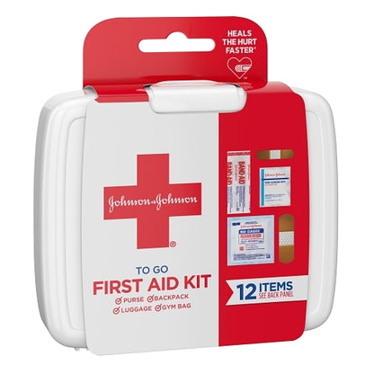 Johnson's Red Cross Kit Travel Size, 8 x 6 x 12 ct Case - DOT product image 3