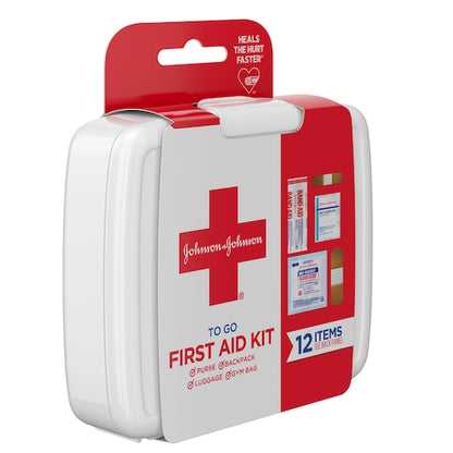 Johnson's Red Cross Kit Travel Size, 8 x 6 x 12 ct Case - DOT product image 6