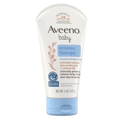 Aveeno BABY Eczema Therapy Moisturizing Cream, 4 x 3 x 5 oz Case - DOT product image 3