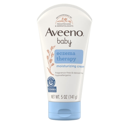 Aveeno BABY Eczema Therapy Moisturizing Cream, 4 x 3 x 5 oz Case - DOT product image 4