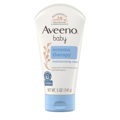 Aveeno BABY Eczema Therapy Moisturizing Cream, 4 x 3 x 5 oz Case - DOT product image 4